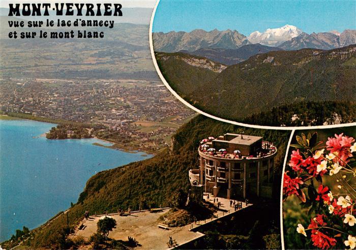 Annecy 74 Haute-Savoie Mont Veyrier vue sur le lac d’annecy et sur le mont blanc