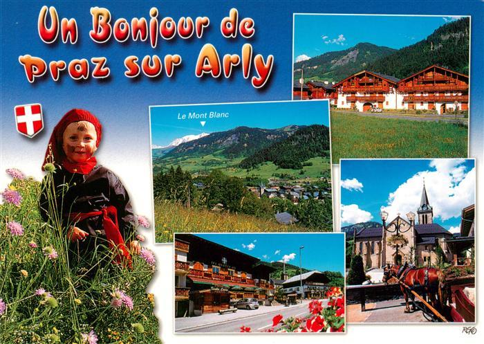 Praz-sur-Arly Le Mont Blanc Images de la station vous le soleils des vacances