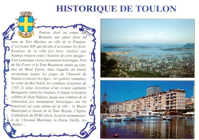Toulon -sur-Mer 83 Var Vue aerienne Le Port