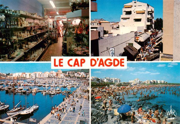 Le Cap d-Agde-sur-Mer 34  Hyppocampe Allee de la Flanerie Le Port La Plage