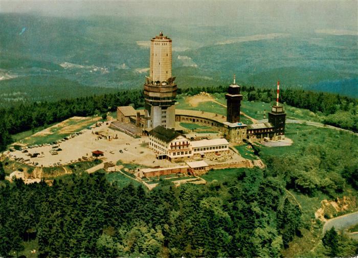 Grosser Feldberg Taunus mit Fernseh und UKW Sender