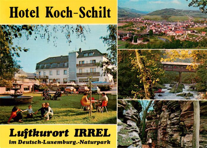 Irrel Eifel Hotel Koch Schild Fliegeraufnahme Bruecke Felsen