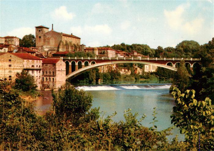 Gaillac 81 Le Pont sur le Tarn et l’Eglise St Michel