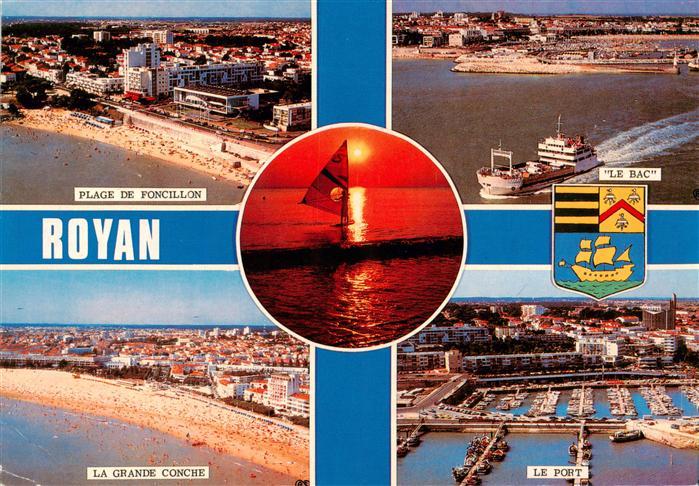 Royan 17 Plage de Foncillon Le Bac La Grande Conche Le Port