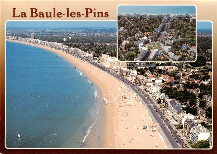 La Baule-les-Pins La Baule sur Mer 44 Vue aerienne La place des Palmiers et la p