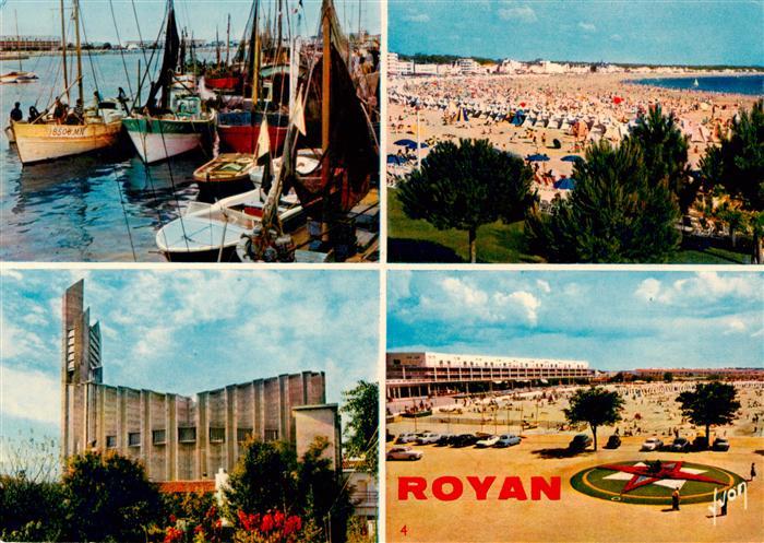 Royan 17 Le Port et le Front de Mer La Grande Plage L’Eglise Notre Dame La Plage