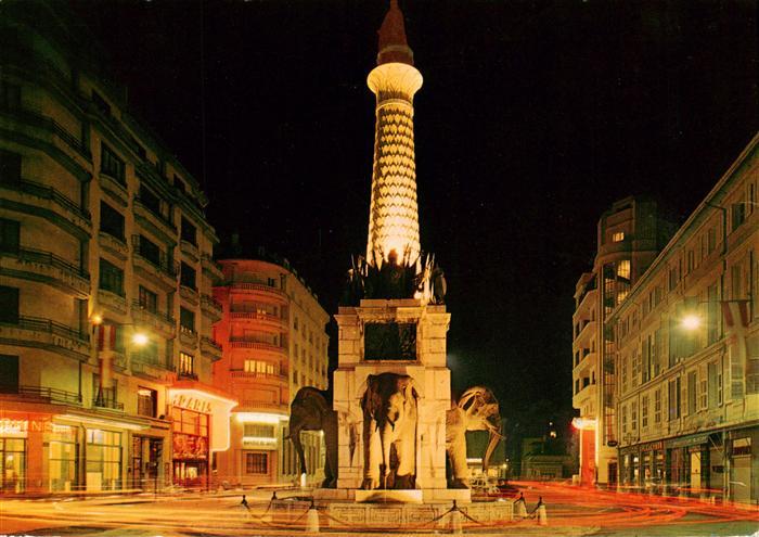 Chambery 73 Savoie La Colonne des Elephants