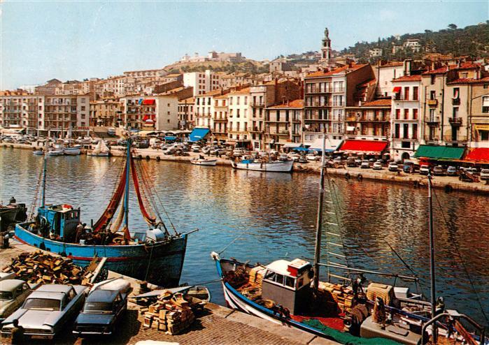 Sete Cette 34 Le Canal et vus sur la Ville