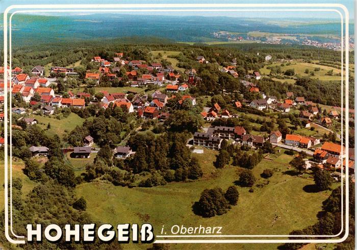 Hohegeiss Harz Fliegeraufnahme