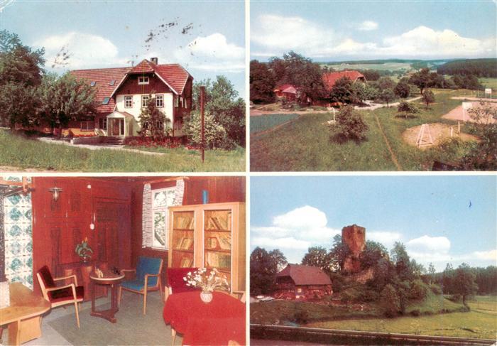 Buchenberg Koenigsfeld Schwarzwald Jugendkurheim Buehlhof Burgruine Panorama