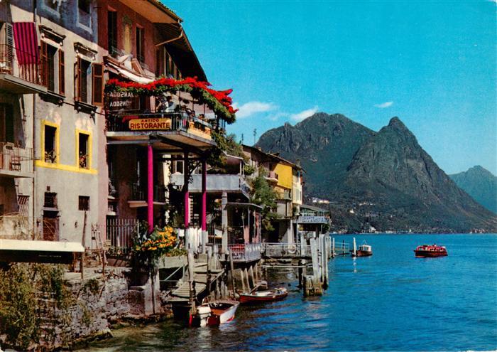 Gandria Lago di Lugano Scorcio panoramico