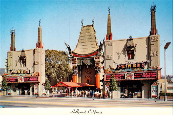 Hollywood  Los Angeles California USA Chinese Theatre