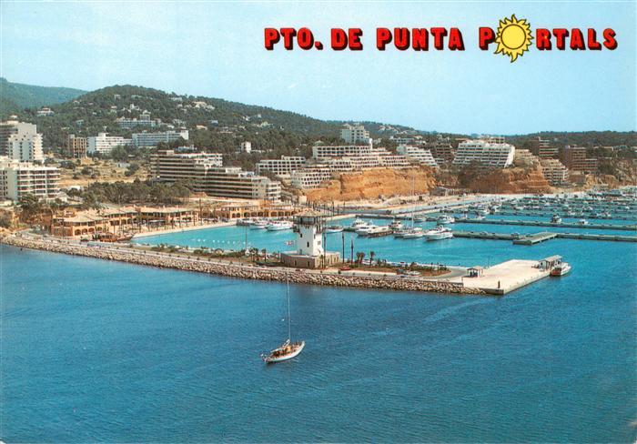 Portals Nous Calvia Mallorca ES Puerto de Punta Portals vista aérea