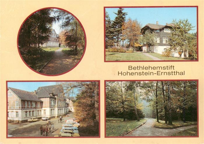 Hohenstein-Ernstthal Bethlehemstift Waldhaus Blockhaus Altersheim Park