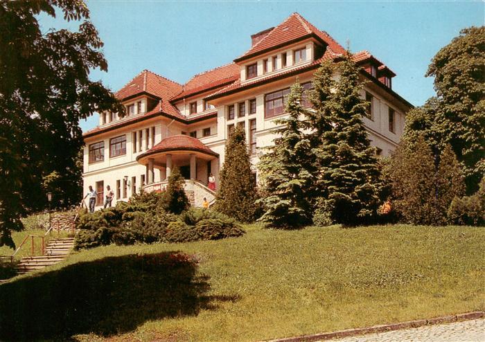 Gernrode Harz FDGB Erholungsheim Stubenberg