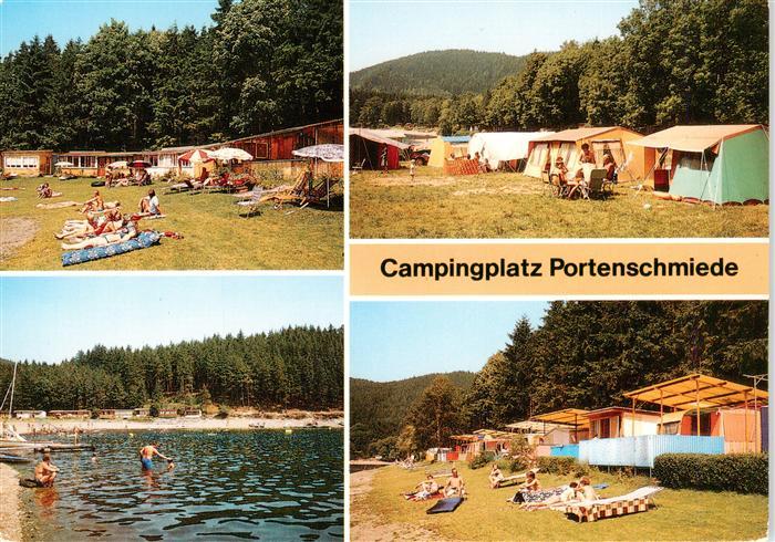Wilhelmsdorf Poessneck Campingplatz Portenschmiede Badestrand