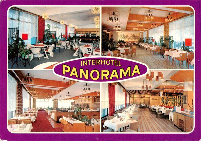 Oberhof  Thueringen Interhotel Panorama Restaurant