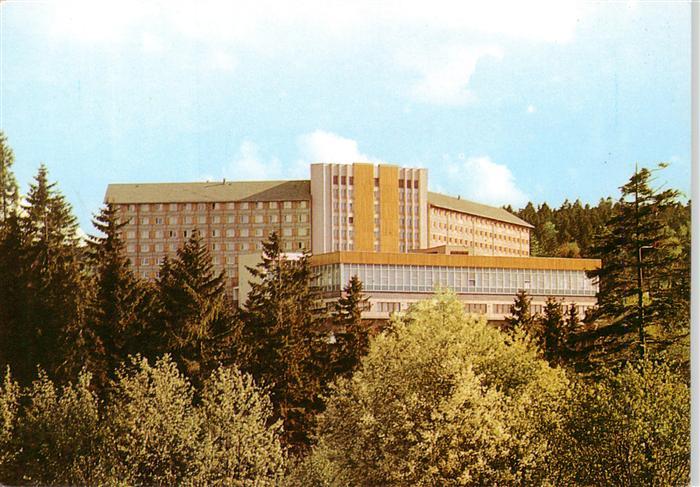 Oberhof  Thueringen FDGB Erholungsheim Fritz Weineck