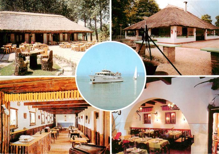 Balatonrol Plattensee HU Restaurant Faehre
