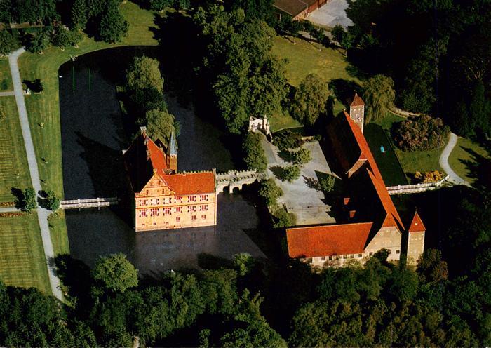 Roxel Burg Huelshoff Burganlage Wasserschloss