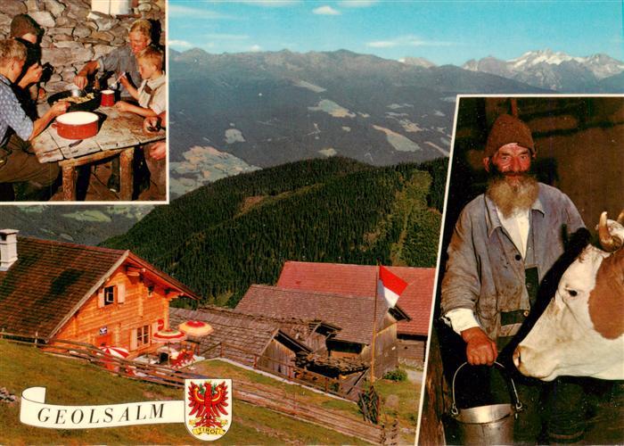 Fuegenberg Zillertal Tirol AT Jausenstation Geolsalm Bergbauer Fernsicht Alpenpa