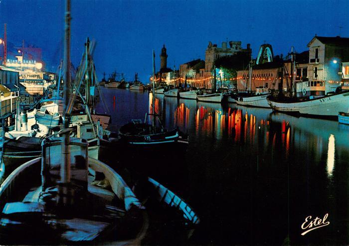 Le Grau-du-Roi 30 Gard Le port vu de nuit