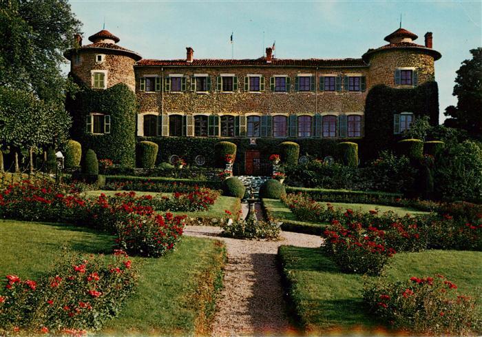 Chavaniac-Lafayette Facade du Château XIVe siècle où naquit Général de Lafayette