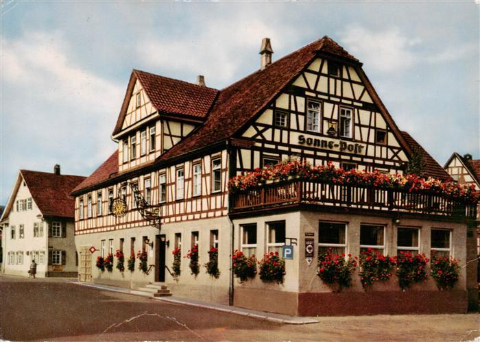 Murrhardt Rems-Murr-Kreis BW Hotel Restaurant Sonne Post