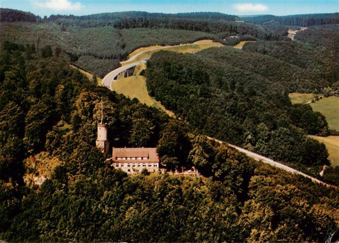 Bad Driburg Iburgplateau mit Sachsenklause Umgehungsstrasse