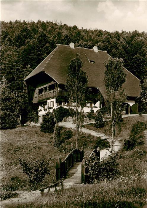 Bad Herrenalb Schwarzwaldhaus im Gaistal