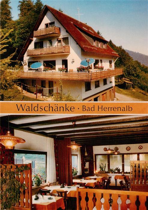 Bad Herrenalb Pension Waldschaenke Oberes Gaistal Schwarzwald