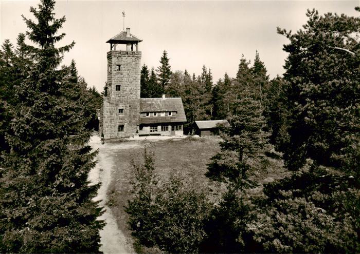 Loffenau Bad Herrenalb Hoehengasthaus Teufelsmuehle Aussichtsturm Schwarzwald