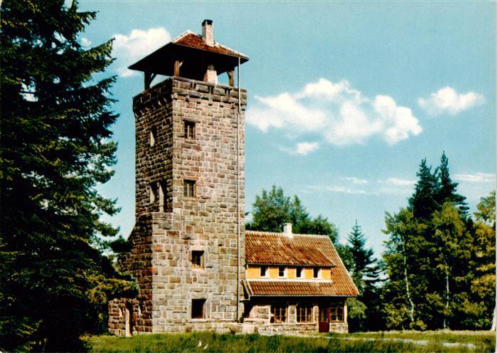 Loffenau Bad Herrenalb Hoehengasthaus Teufelsmuehle Aussichtsturm