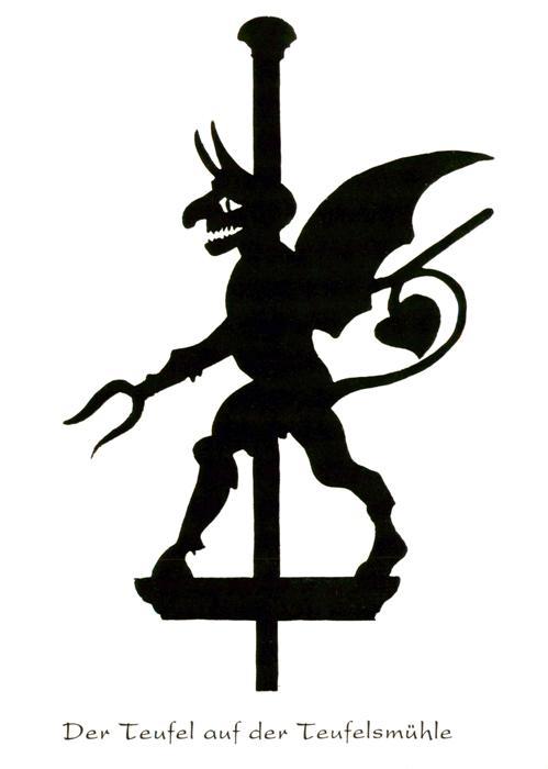 Loffenau Bad Herrenalb Jugendwanderheim Teufelsmuehle Der Teufel