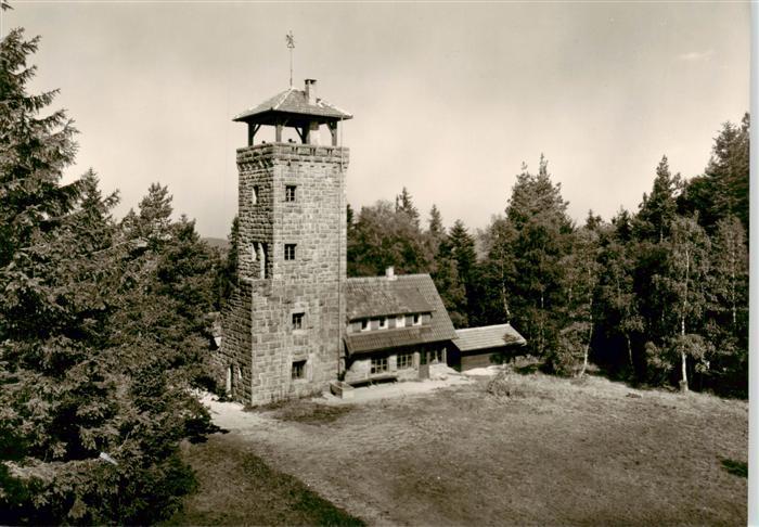 Loffenau Bad Herrenalb Hoehengasthaus Teufelsmuehle Aussichtsturm