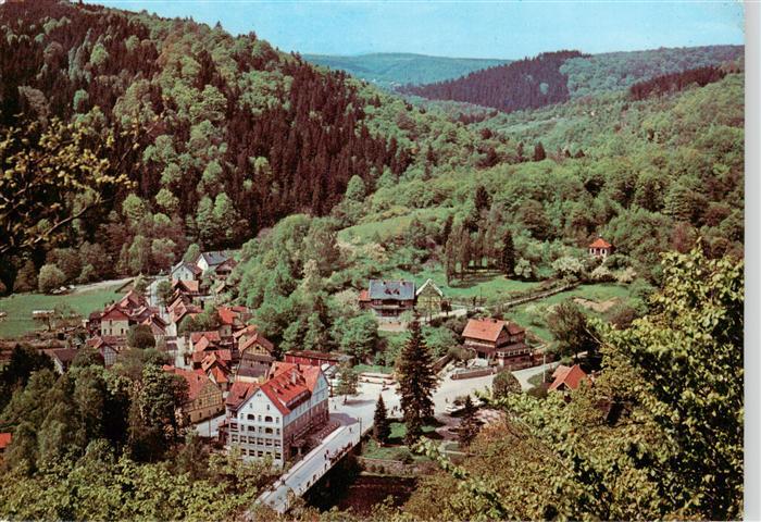 Treseburg Harz Fliegeraufnahme