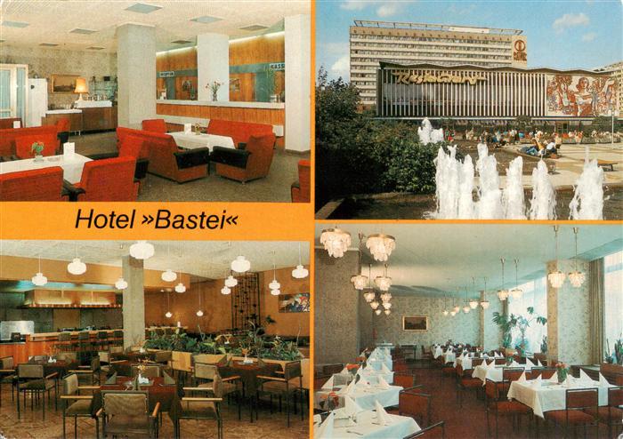 BERLIN  CITY Hotel Bastei Restaurant Foyer Gastraeume