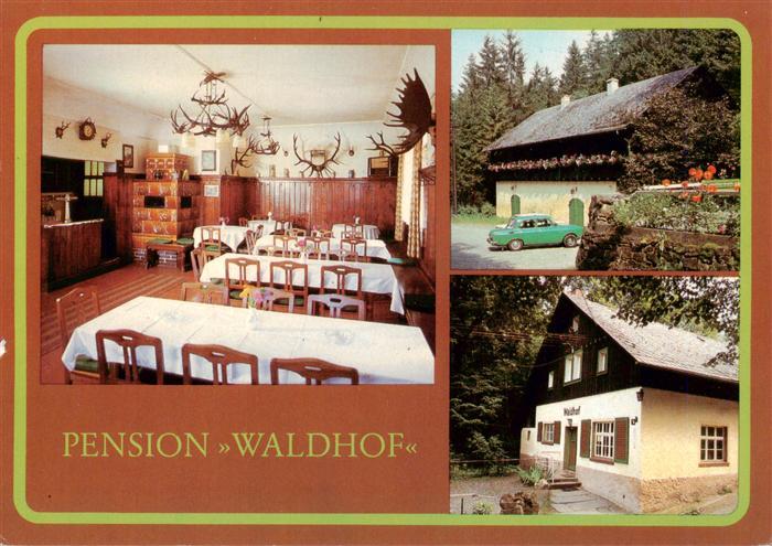 Venusberg Zschopau Pension Waldhof Gastraum