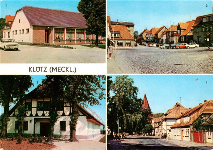 Kluetz Mecklenburg-Vorpommern HOG Kluetzer Eck Markt Ferienheim des VEB DEFA Wis