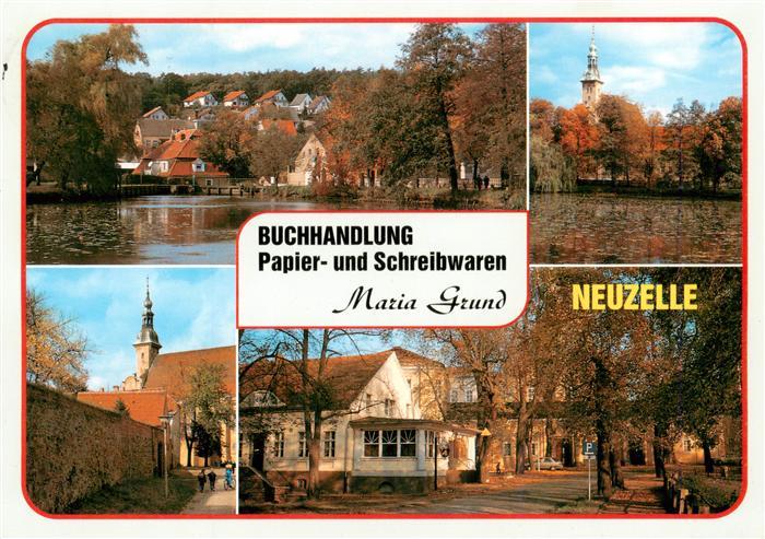 Neuzelle Brandenburg Am Priorsberg Klosterteich Kath Kirche Portal mit Klosterkl