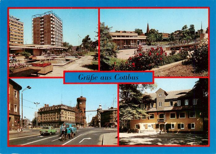 Cottbus Zentrum Thaelmannplatz Jugendherberge Franz Striemann