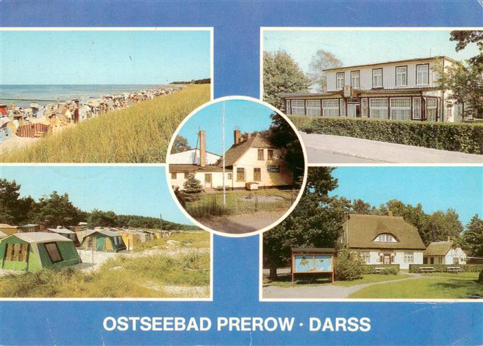 Prerow  Ostseebad Strand FDGB Ferienheim Am Hafen FDGB Erholungsheim Zentral Cam