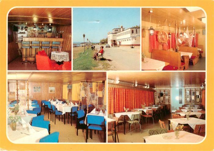 Seeburg Eisleben Schiffsgaststaette Seeperle Bar Aussenansicht Weinstube Selbstb