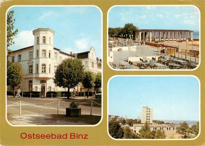 Binz Ruegen Hotel Teilansichten