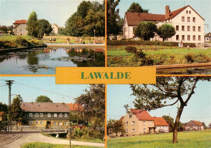 Lawalde Seerosenteich FDGB Vertragshaus Kretscham Teilansicht OT Drachenschwanz