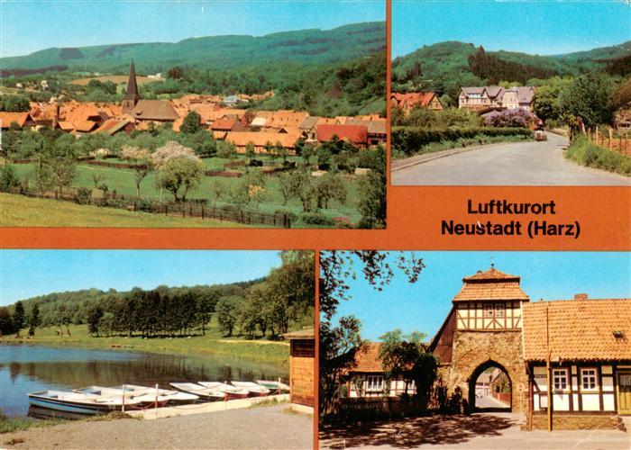 Neustadt Harz Teilansicht Kurhaus Haus Lebenswende Gondelteich Torstrasse