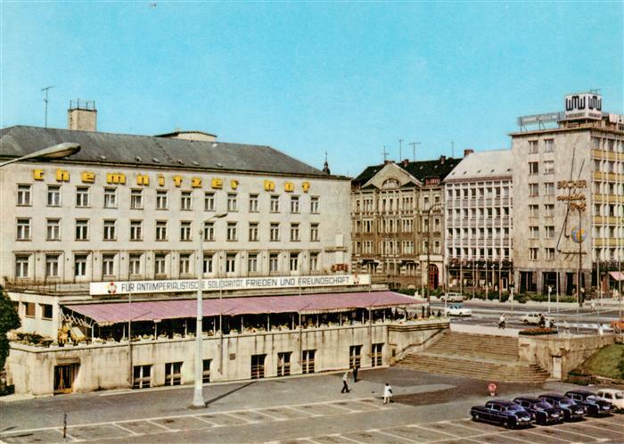 Karl-Marx-Stadt CHEMNITZ Interhotel Chemnitzer Hof