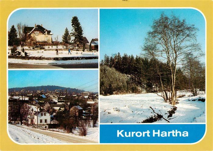 Hartha Doebeln Kurpark Blick vom Buchenweg Triebischwiesen