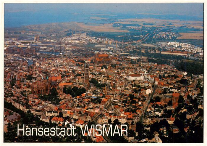 Wismar Mecklenburg Fliegeraufnahme
