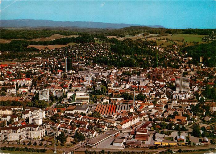 LoeRRACH Baden BW Fliegeraufnahme